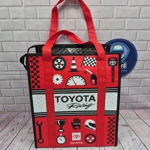 Toyota Racing Large Cooler Bag Insulated Lunch Bag~Zippered